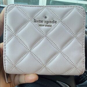 Kate Spade Quilted Taupe Wallet